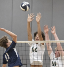 Lions pick up first win in senior boys volleyball action